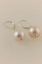 Pink Pearl Dangle Earrings