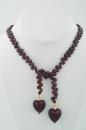 Garnet Classic Wrapp with Murano Heart