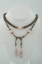 Tourmaline Ace Necklace with Tourmaline Harmony Wrapp