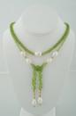 Periodot Ace Necklace with Peridot Harmony Wrapp