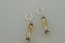 Rutilated Quartz Ball Earrings