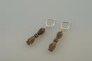 Smokey Quartz Double Briolette Earrings