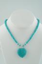 Turquoise Heart Necklace