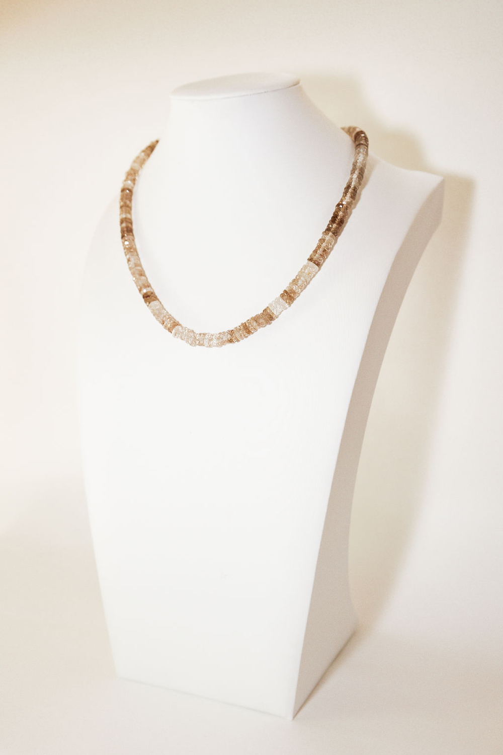 Brown Topaz Heishi Aurora