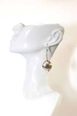 Hammered Disk on a Dangle