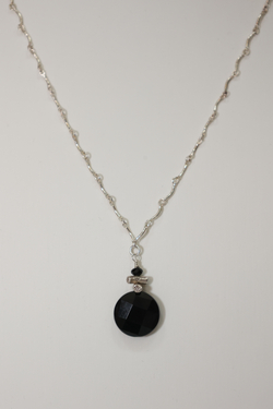 Onyx Disk with Hilltribe Barrels