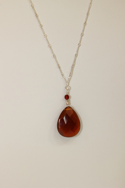 Carnelian Teardrop