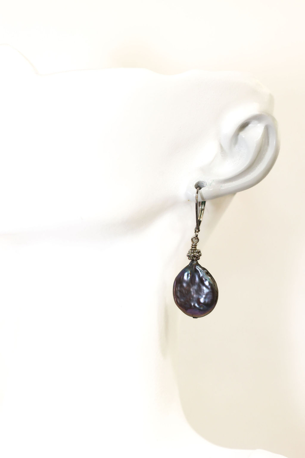 Black Coin Pearl with Bali