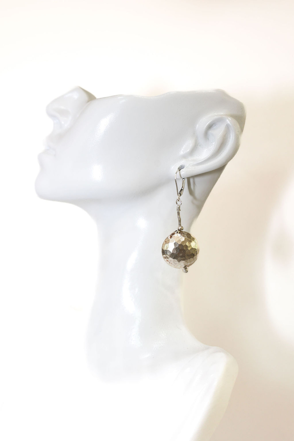 Hammered Disk on a Dangle