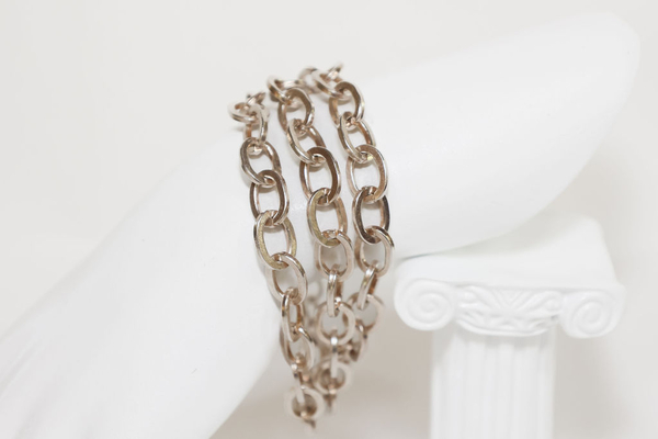 Triple Strand of Smooth Ovals