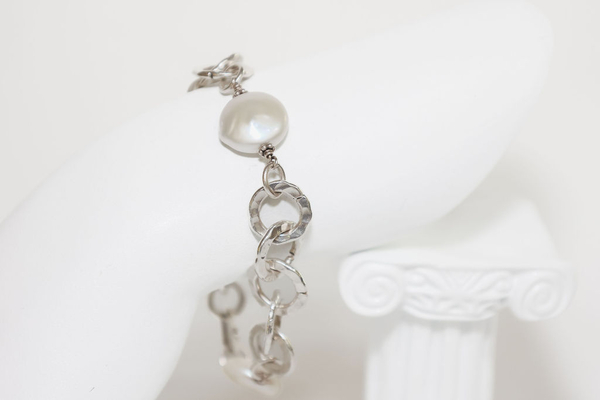 White Coin Pearl
