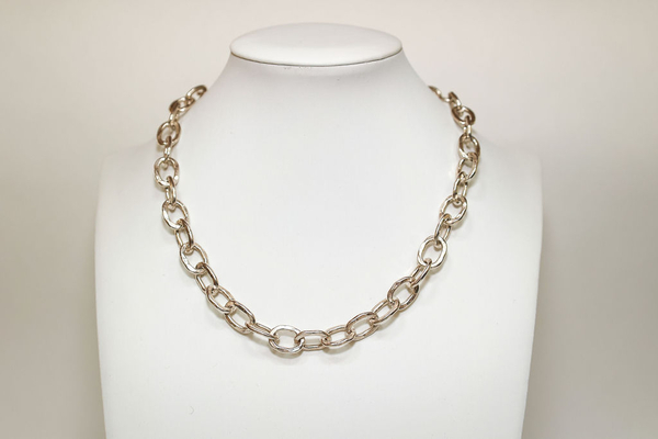 Hand-Hammered Ovals