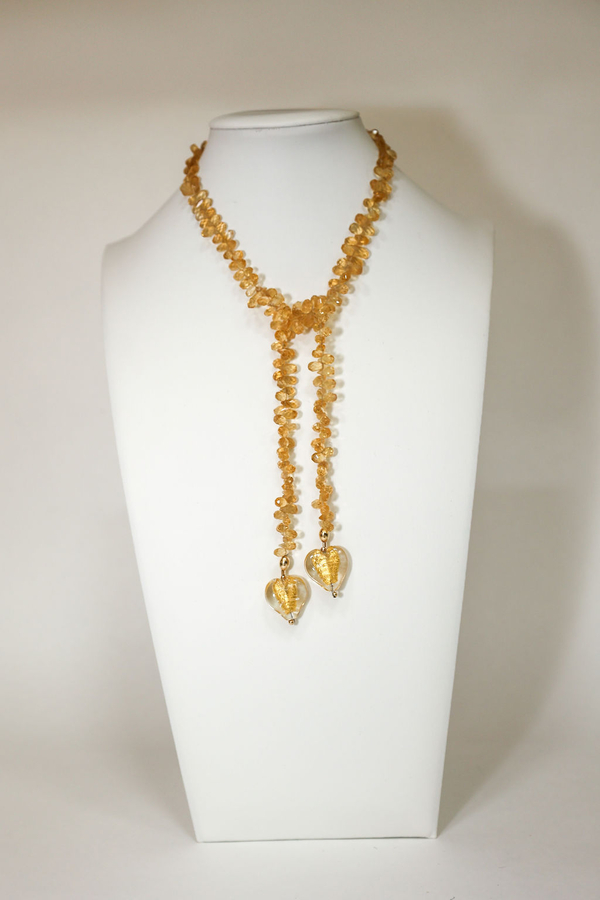 Citrine Heart Classic Wrapp