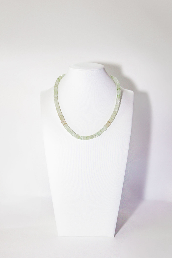 Prehnite Heishi Aurora