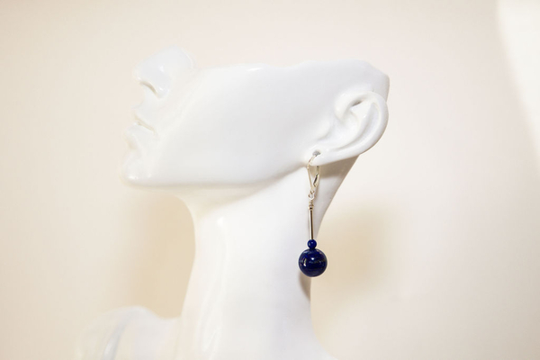 Lapis Lazuli Dangle Ball